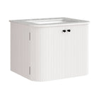 Modway Zia 24" Wall-Mount Bathroom Vanity with Marble Sink  