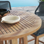 Modway Wellspring 3-Piece Outdoor Patio Teak Wood Bar Set