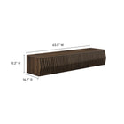 Modway Vaughn 64" Wall Mount TV Stand