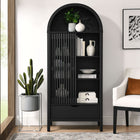 Modway Vaughn 71" Arched Storage Display Cabinet