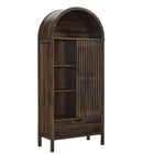 Modway Vaughn 71" Arched Storage Display Cabinet  