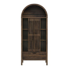 Modway Vaughn 71" Arched Storage Display Cabinet
