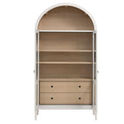Modway Nolan 74" Tall Wide Arched Storage Display Cabinet