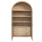 Modway Nolan 74" Tall Wide Arched Storage Display Cabinet