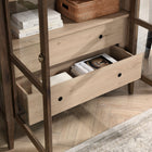 Modway Nolan 74" Tall Wide Arched Storage Display Cabinet