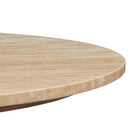 Modway Kioni Round Travertine Coffee Table