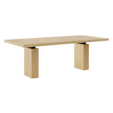 Modway Piston 82" Rectangular Wood Dining Table  