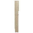 Modway Render Over the Toilet Faux Travertine Bathroom Storage Cabinet