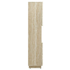 Modway Render Tall Faux Travertine Linen Storage Cabinet