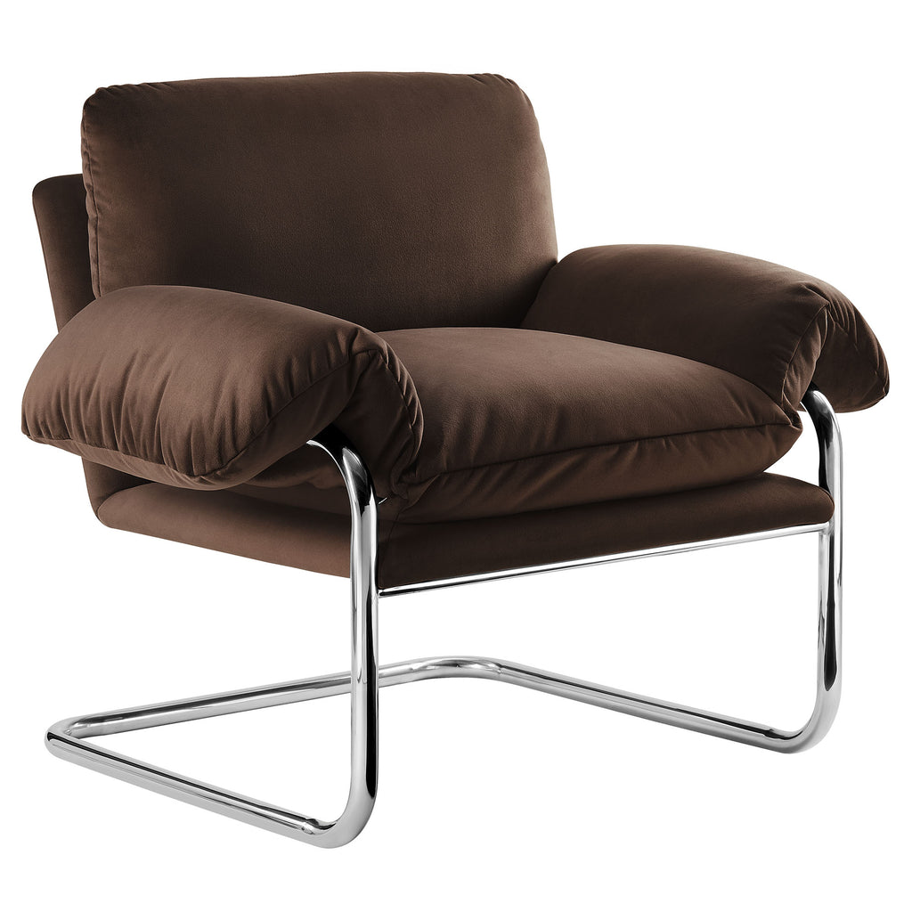 Modway Ansel Performance Velvet Accent Chair  