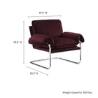 Modway Ansel Performance Velvet Accent Chair