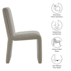 Modway Emory Fabric Upholstered Dining Side Chair