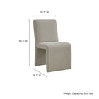 Modway Emory Fabric Upholstered Dining Side Chair