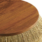 Modway Maris Seagrass and Wood End Table