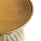 Modway Lazaro Round Rattan Side Table