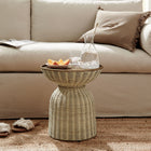 Modway Lazaro Round Rattan Side Table