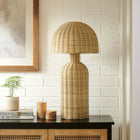 Modway Briar Rattan Table Lamp