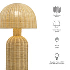 Modway Briar Rattan Table Lamp