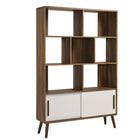 Modway Transmit 45" Bookcase with Sliding Doors  
