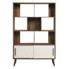 Modway Transmit 45" Bookcase with Sliding Doors