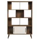 Modway Transmit 45" Bookcase with Sliding Doors