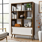 Modway Transmit 45" Bookcase with Sliding Doors
