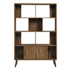 Modway Transmit 45" Bookcase with Sliding Doors