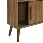 Modway Transmit 45" Bookcase with Sliding Doors