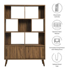 Modway Transmit 45" Bookcase with Sliding Doors