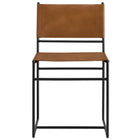 Modway Thatcher Leather and Metal Dining Chair
