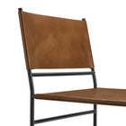 Modway Thatcher Leather and Metal Dining Chair