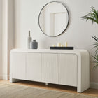 Modway Waterflute 70" Fluted Sideboard Cabinet
