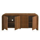 Modway Waterflute 70" Fluted Sideboard Cabinet