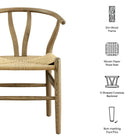 Modway Amish 29" Wood Dining Chair