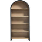 Modway Evie Arched Wide Bookcase Display Cabinet