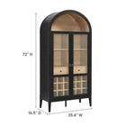 Modway Nolan Arched Bar Cabinet