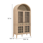 Modway Nolan Arched Bar Cabinet