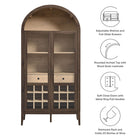 Modway Nolan Arched Bar Cabinet