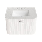 Modway Zia 30" Wall-Mount Bathroom Vanity with Marble Sink