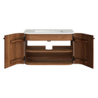 Modway Zia 30" Wall-Mount Bathroom Vanity with Marble Sink
