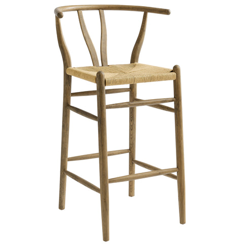 Modway Amish Wood Bar Stool  