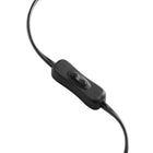 Modway Zenith Travertine Table Lamp With Fabric Drum Shade