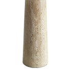 Modway Cove Travertine Table Lamp With Pleated Shade