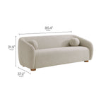 Modway Holland 85" Chenille Fabric Sofa