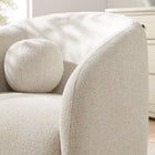 Modway Holland Swivel Chenille Fabric Armchair