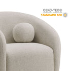 Modway Holland Swivel Chenille Fabric Armchair