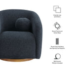 Modway Holland Swivel Chenille Fabric Armchair