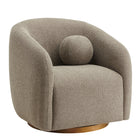 Modway Holland Swivel Chenille Fabric Armchair  