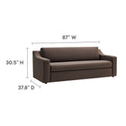 Modway Liora Performance Velvet Sofa