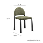 Modway Hayley Upholstered Fabric Dining Side Chair
